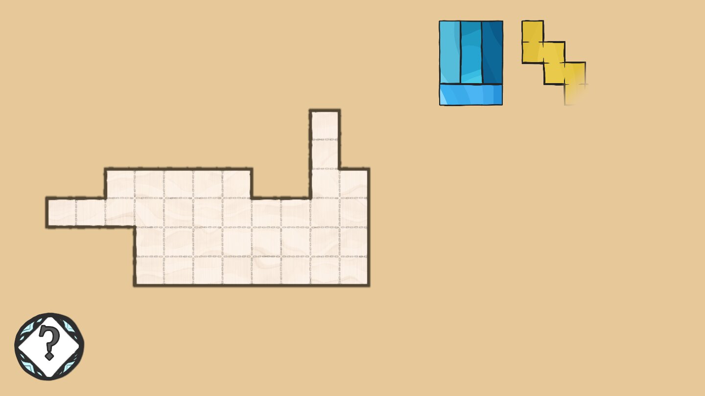 Divided into three