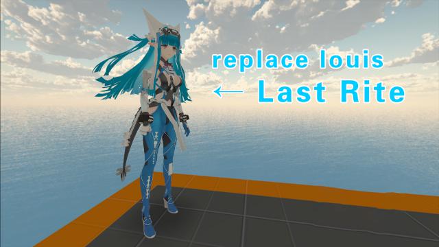 Arknights Endfield Last Rite（明日方舟终末地 别礼）replace louis