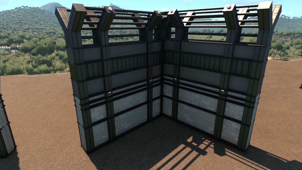 Containment Wall LG corner