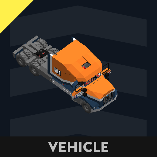 (Glacier Automotive) (LIFT) Blizzard Large semi Truck