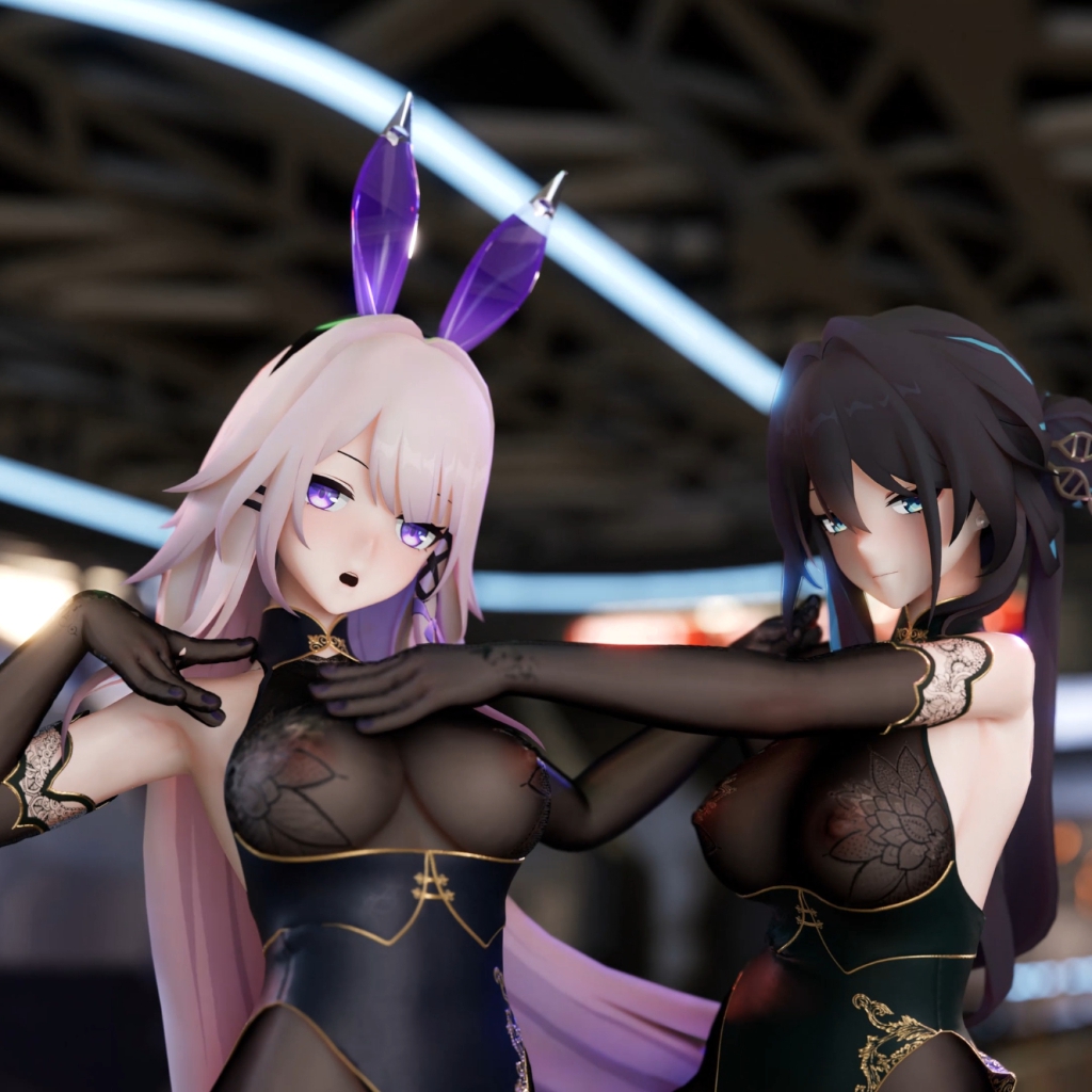Blender170【大黑塔🫧Heta&阮梅𓅯Ruanmei - naughty】
