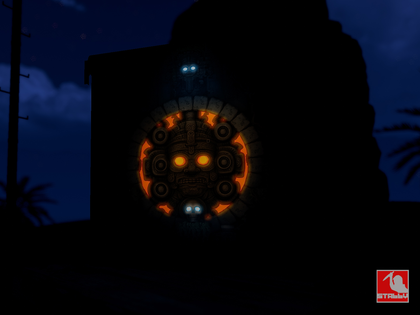 Forbidden Mayan Temple Garage Door thumbnail 8