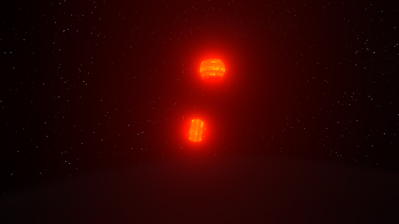 binary brown dwarf system