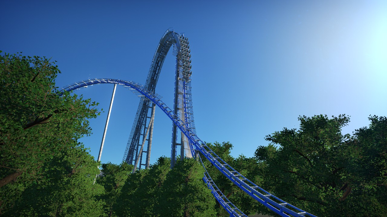 super long giga coaster