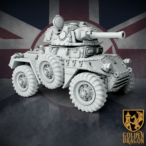 MARCHER Empires At War: (BRE) Mk.II Bedivere Armoured Car
