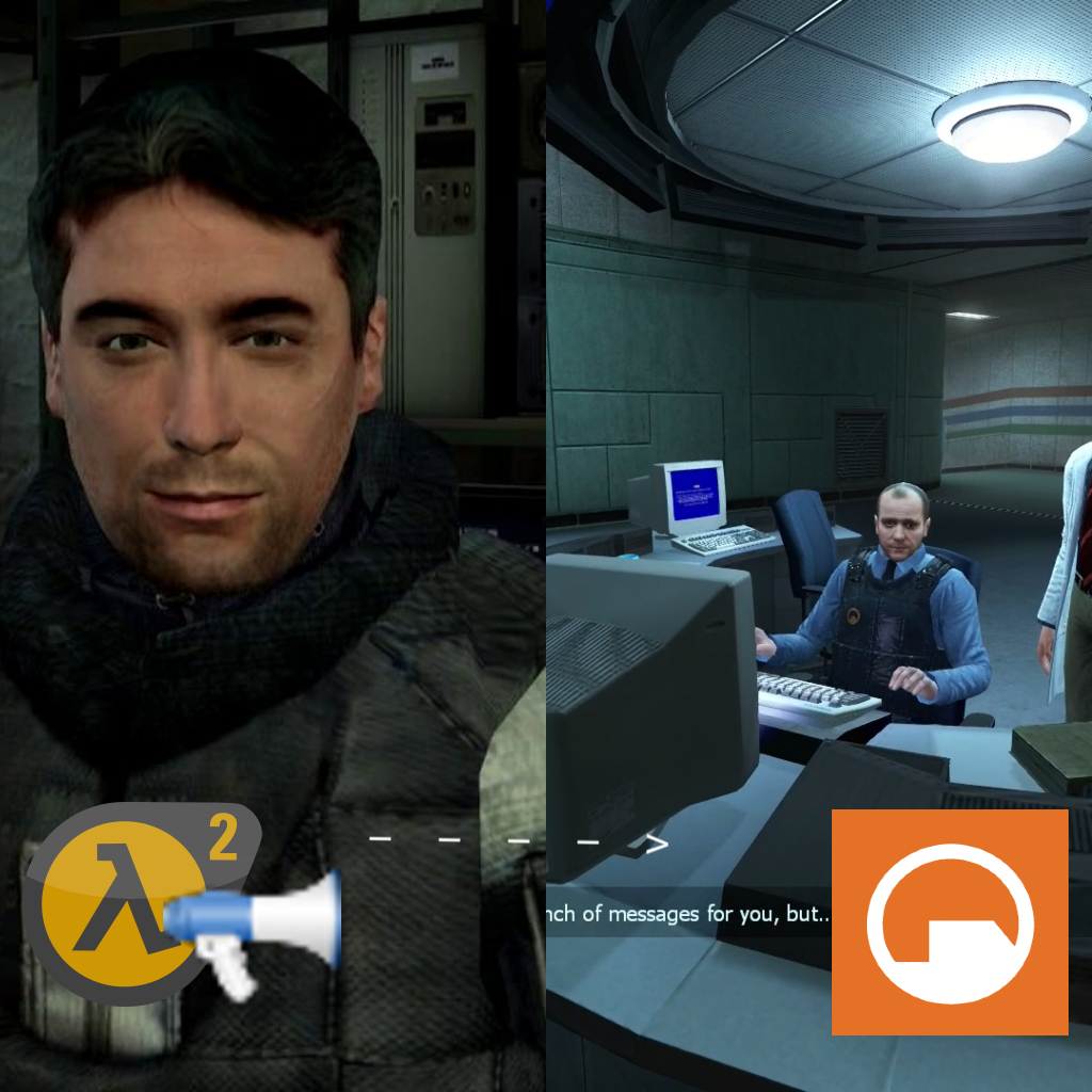 Barney/Security Guard AI RE-VOICE for Black Mesa (base game)