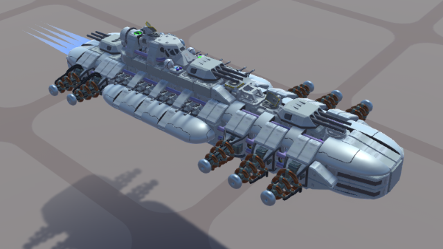 支援艦　シロデン