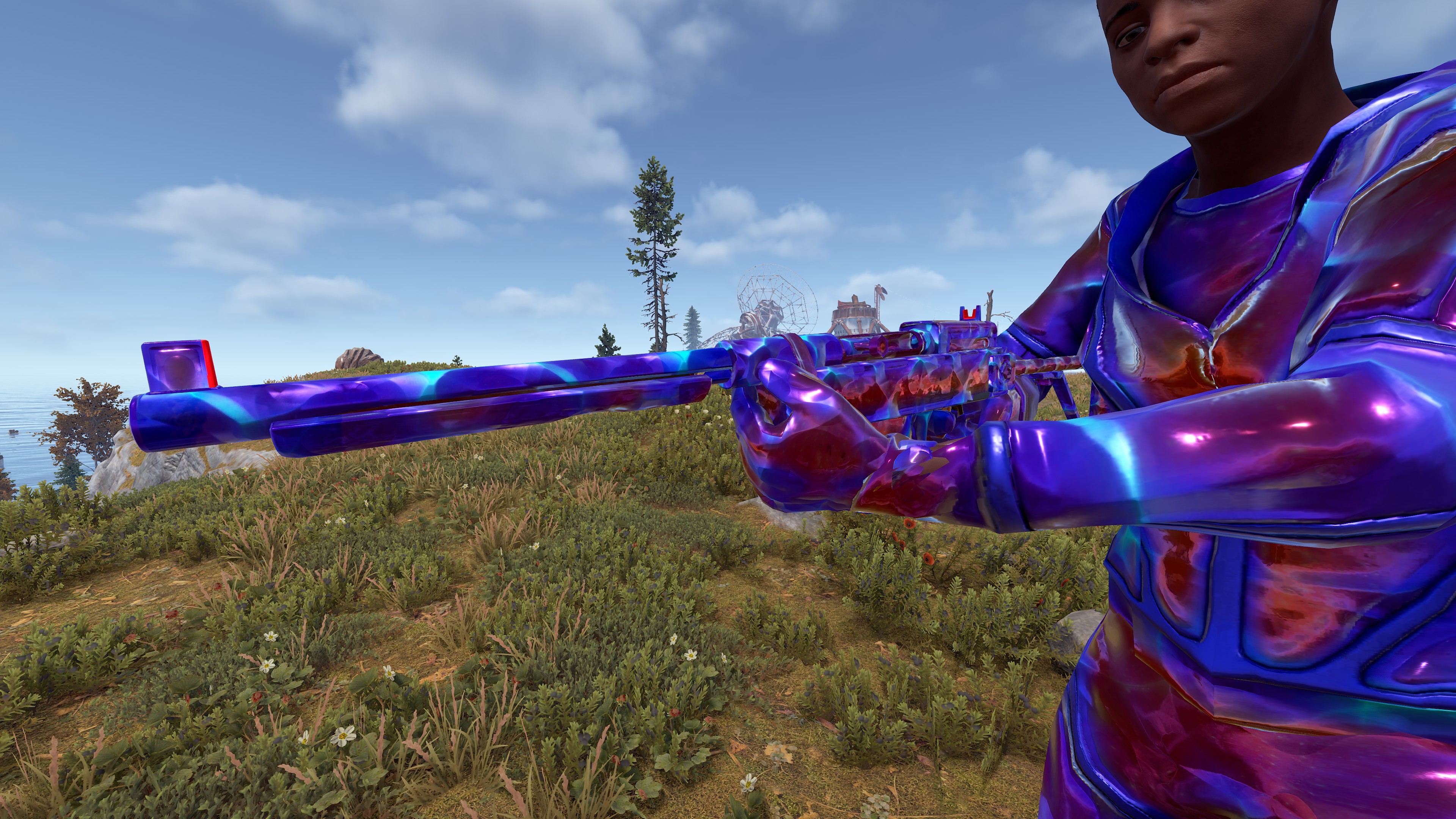 Deep Ruby Tactical Gloves thumbnail 4