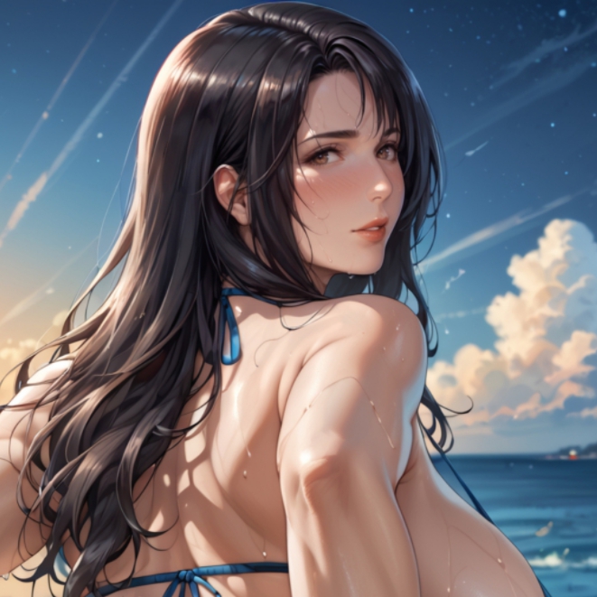 沙滩露出