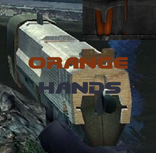 HL2Beta 2002 Pistol [Beta orange hands]