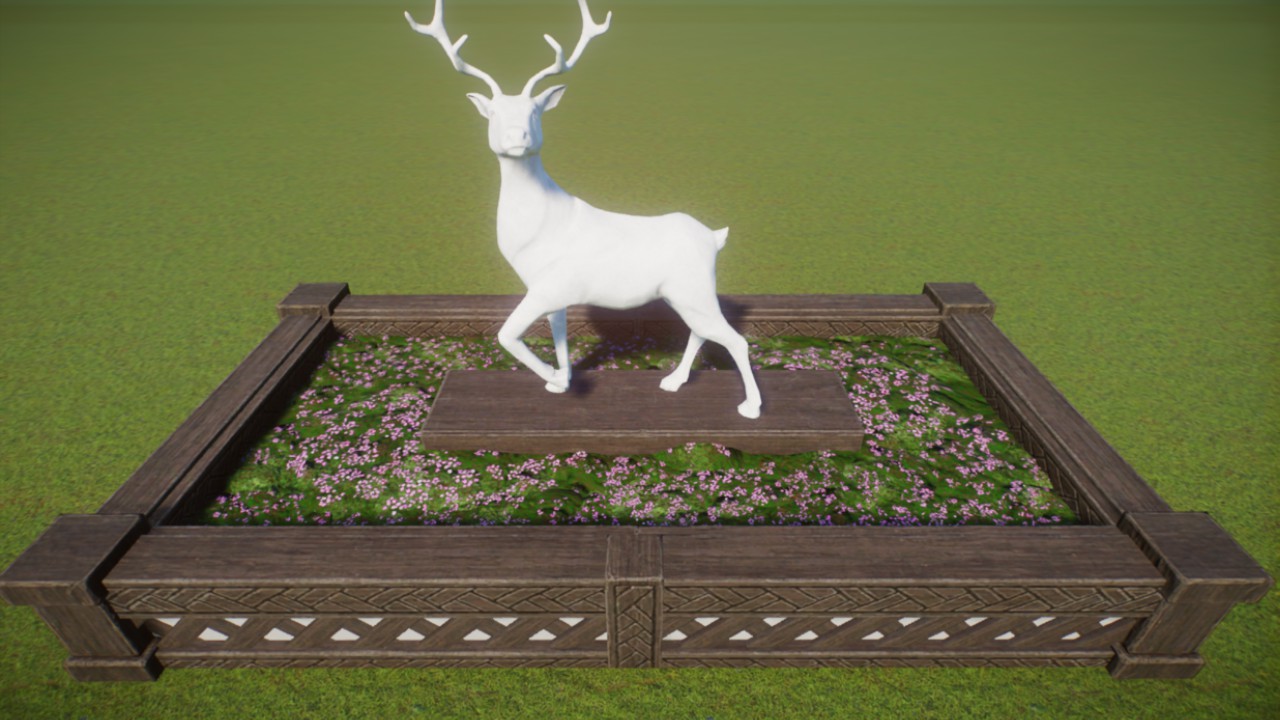 Arctic Deer Planter