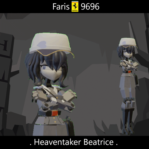 [Kitbash/V1.1] Beatrice Playermodel/Ragdoll

