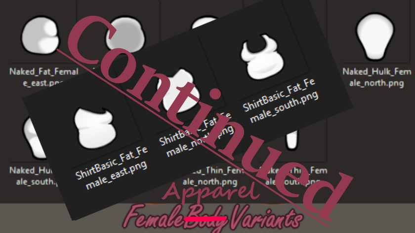 Female Apparel Variants Continued