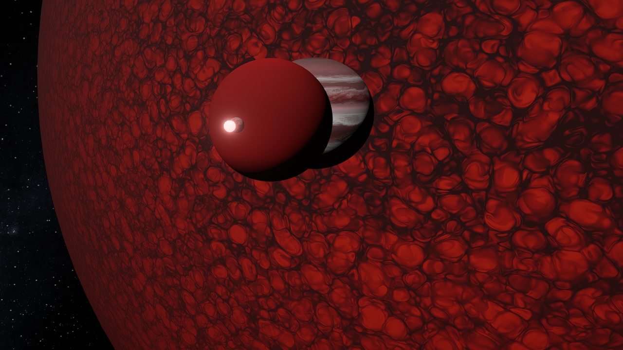 THE RED SUN