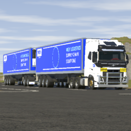 Volvo Long Vehicle (VISY Logistics) {PRIVATE}