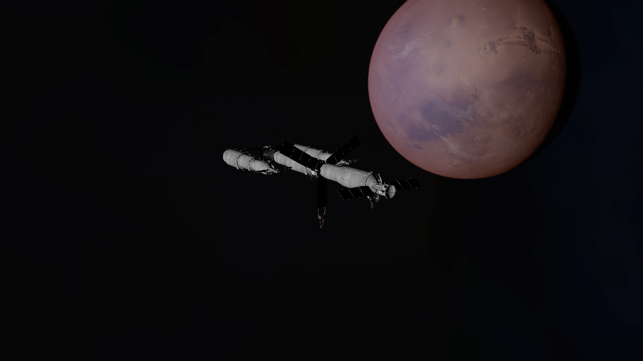 mars space station