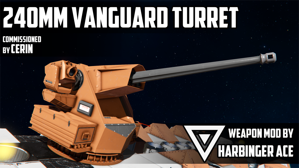 240mm Vanguard Turret - Commission