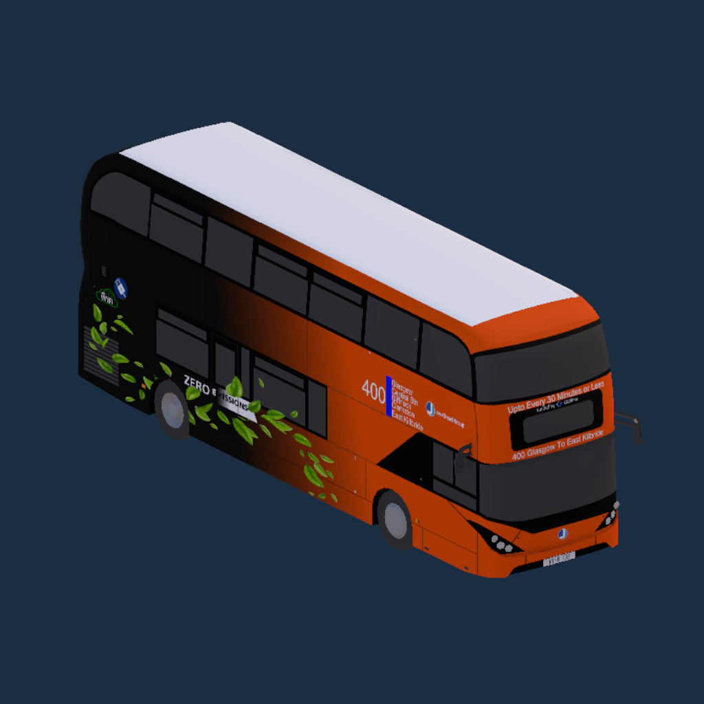 Joe Ahead (BYD) ADL E400CityEV route 400 Branding.