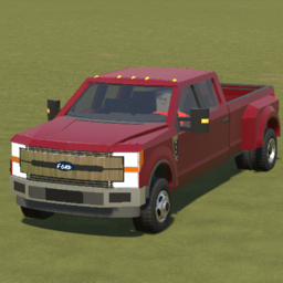 2019 Ford F-350 Dually [Low Poly]