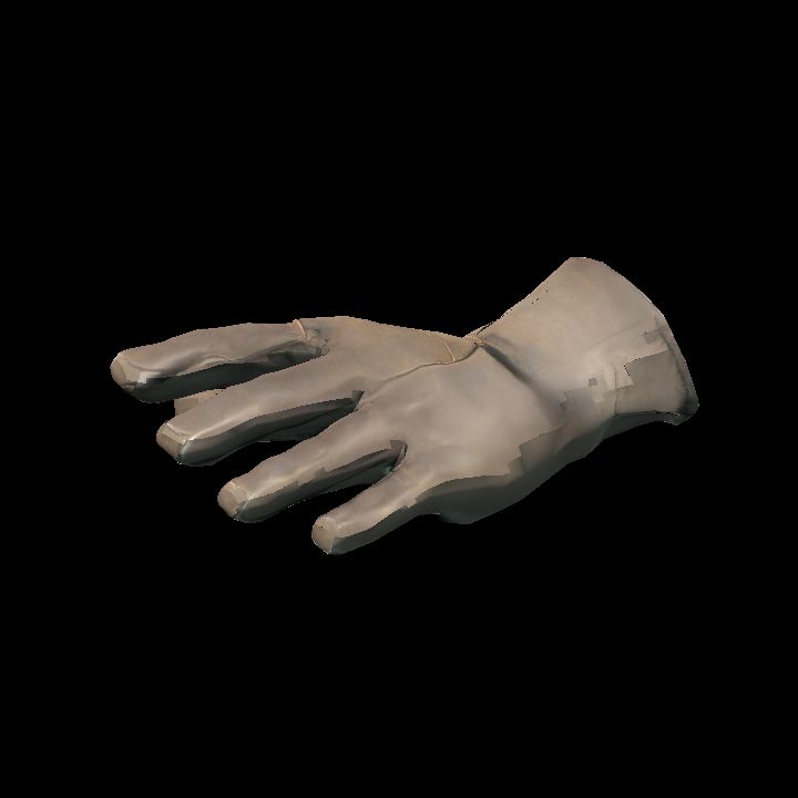 Leather gloves - L