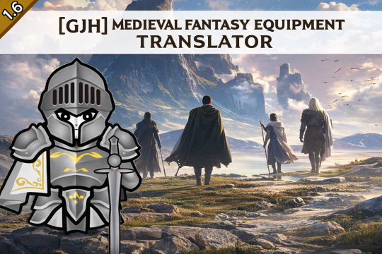 [GJH] Medieval Fantasy Equipment - English Patch