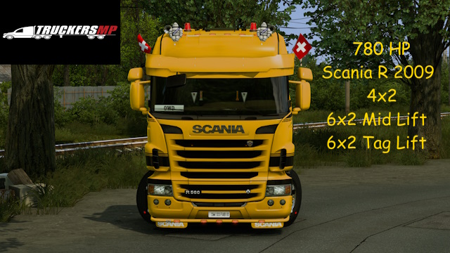Scania R2009 TruckersMP Full Set (Safe Edit) [Shelby]