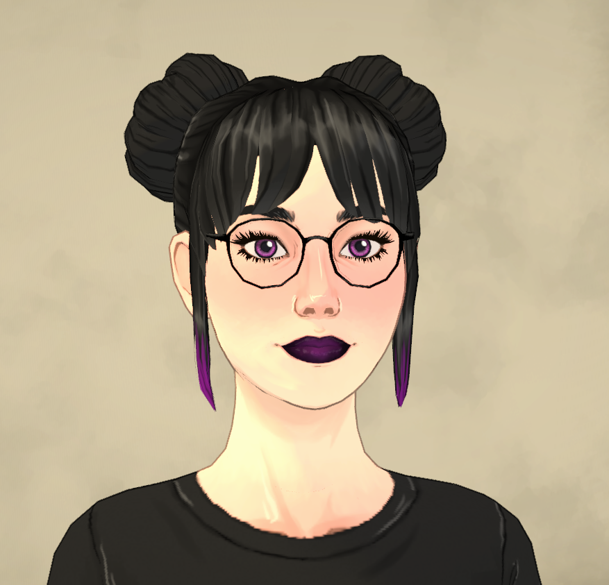 Double Bun Hair