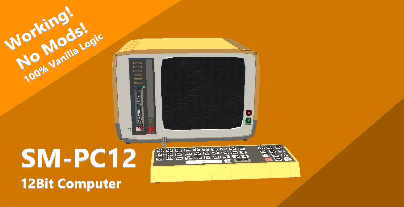 SM-PC12 Computer (Working and Vanilla!)