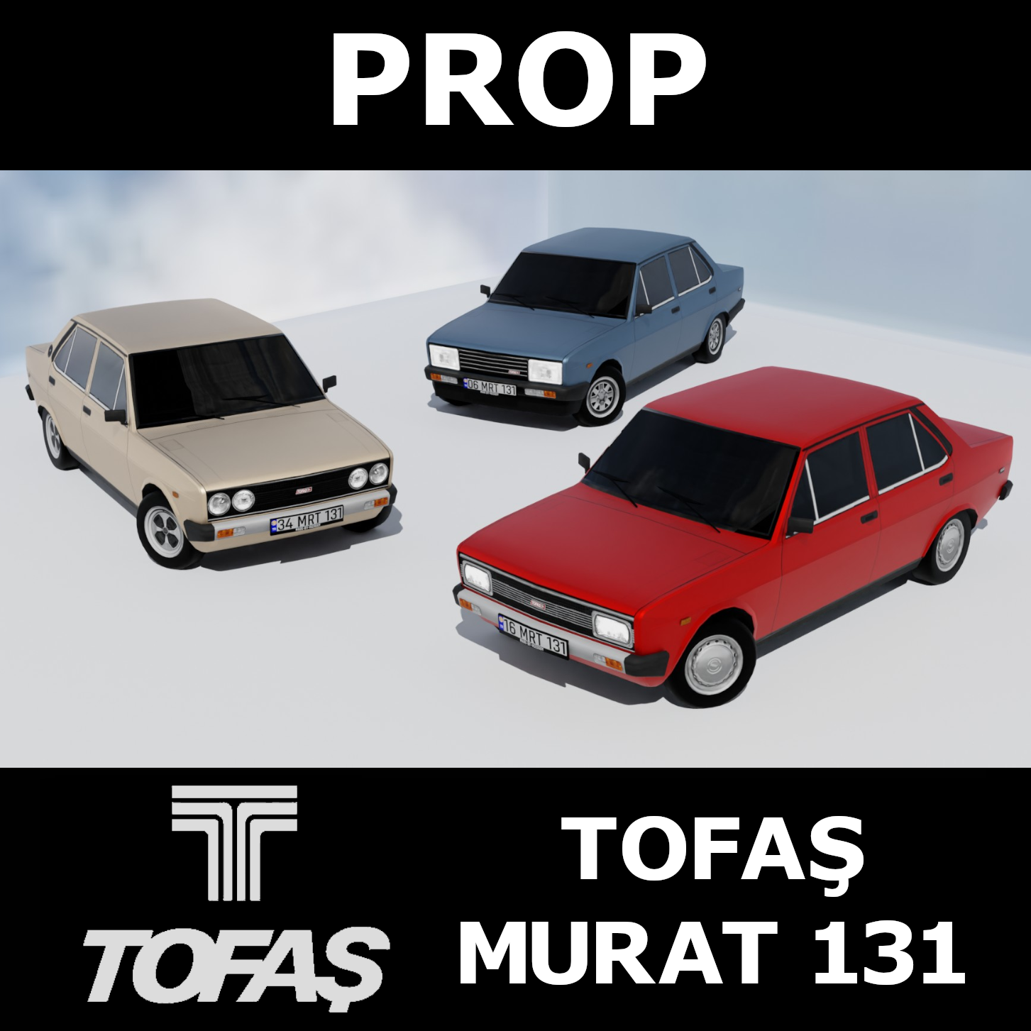 Tofaş Murat 131 Pack Prop