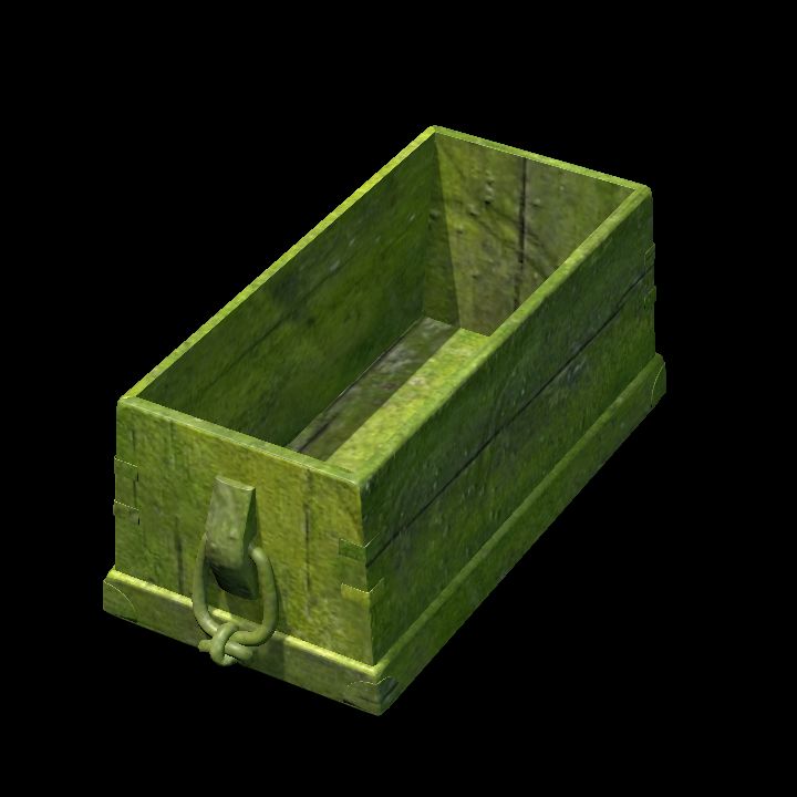 Chest open - mossy