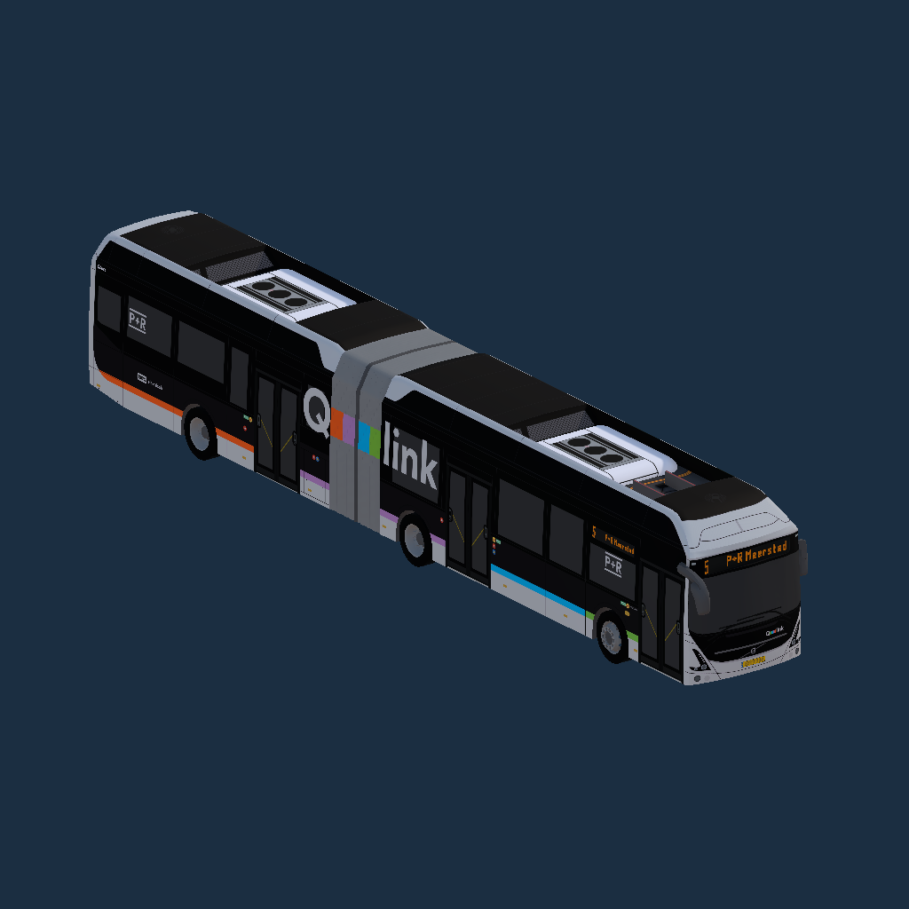 Volvo 7900A Electric Q-link Nieuw Qbuzz GD