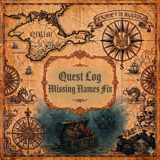 [WML] Quest Log Missing Names Fix