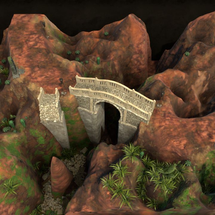 Mountain Ravine Crossing
