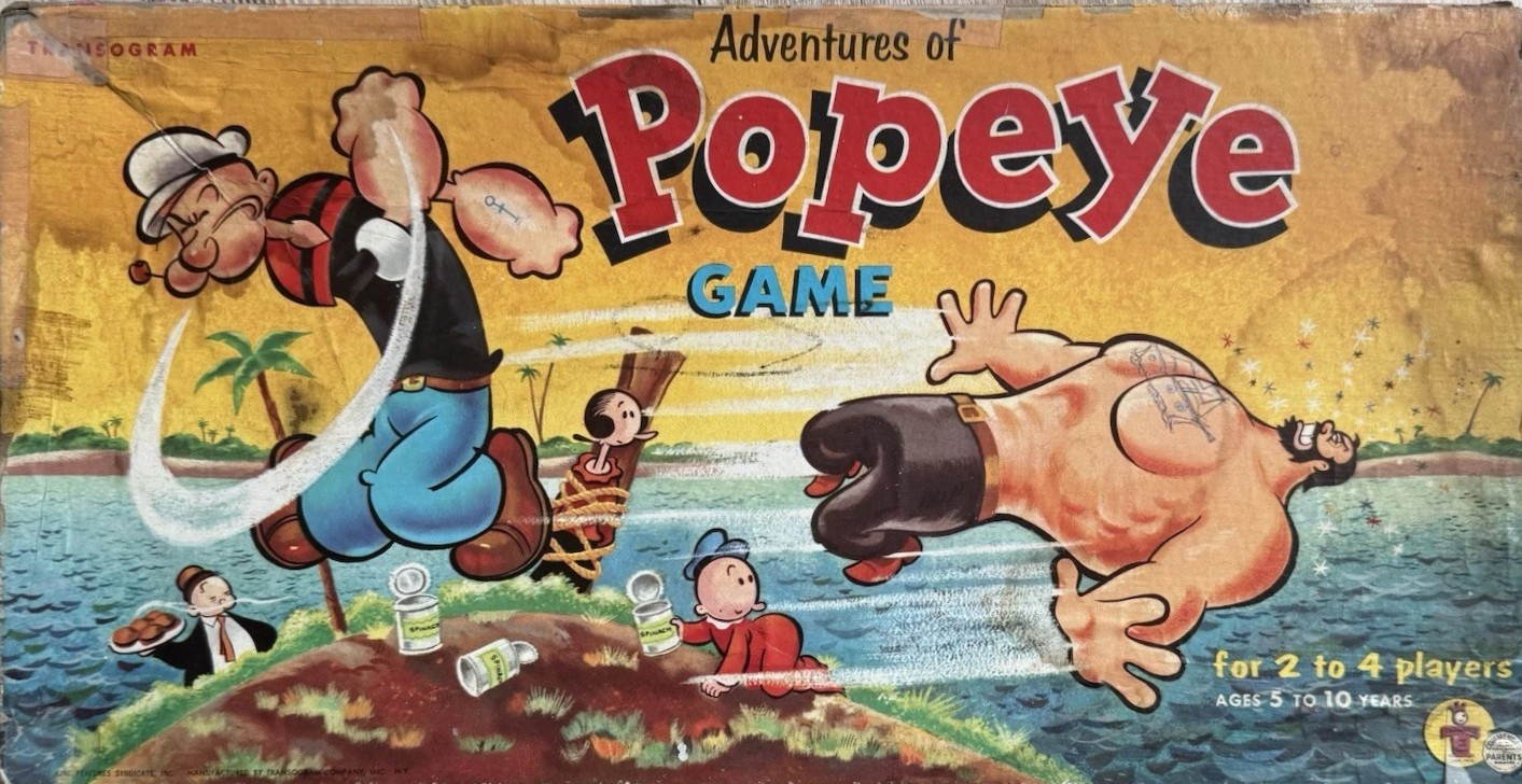 The Adventures of Popeye (1957, Transogram)