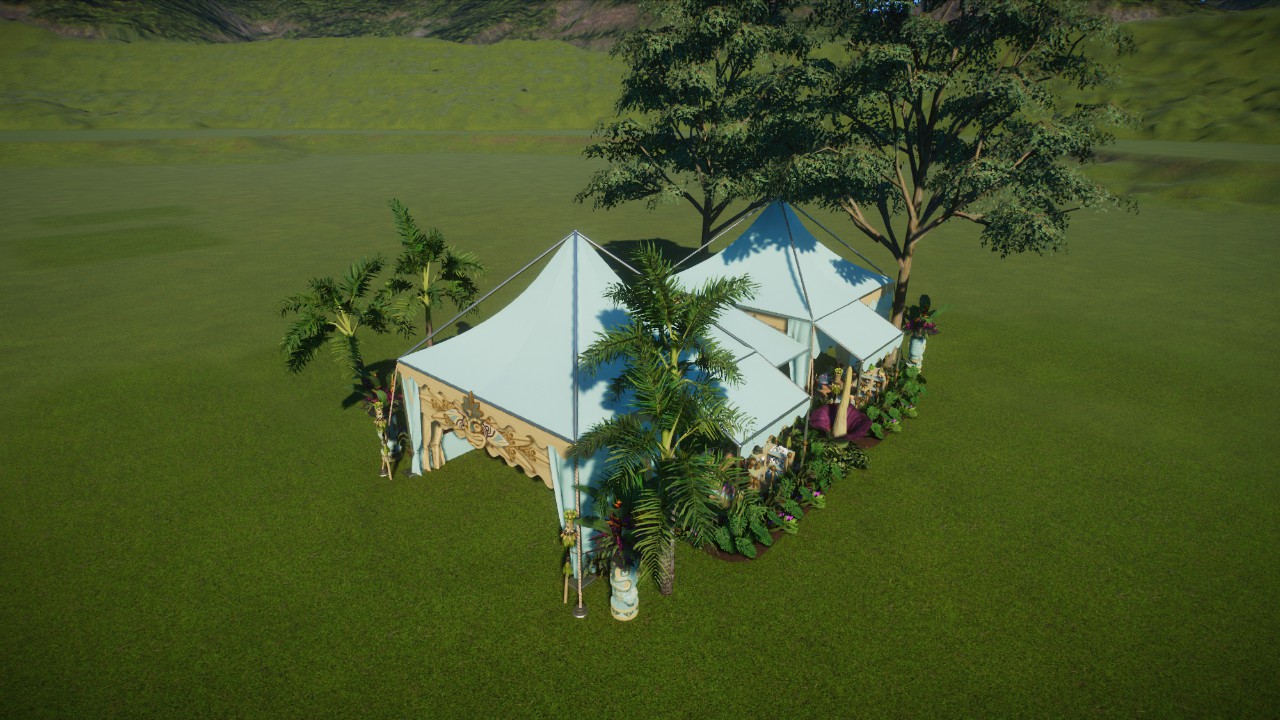 Tropical Party Picnic Tent