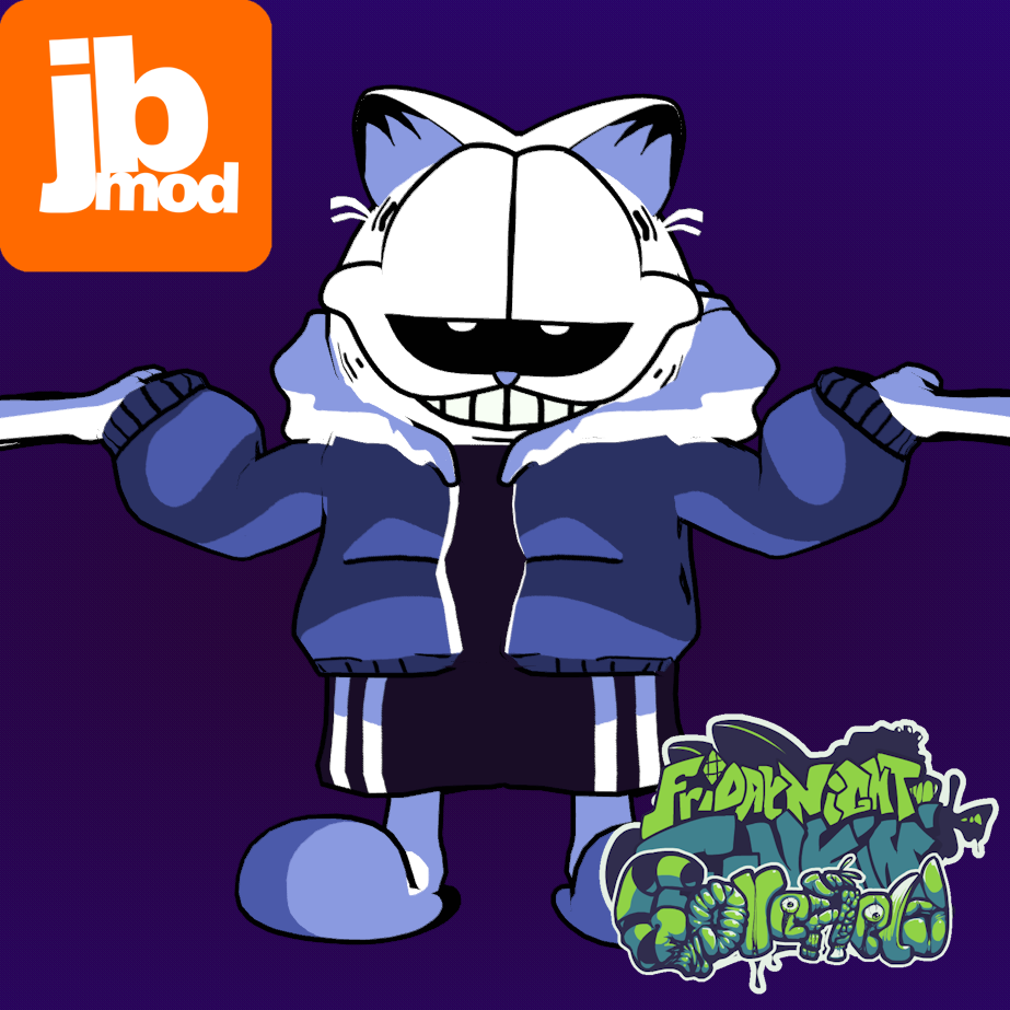 [Playermodel] Sansfield | Lumpy Touch / Bad Monday Simulator / FNF' Vs Gorefield v2