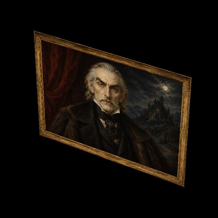 Painting, Dracula (Hungry) {2D}