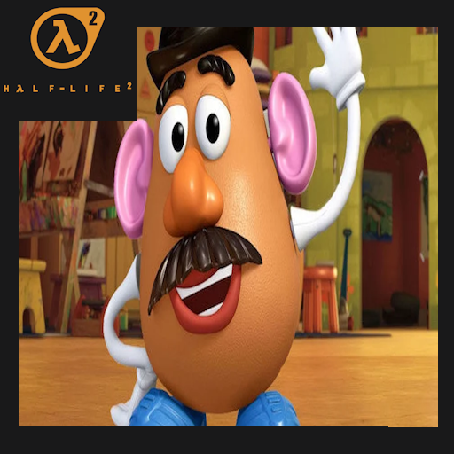 Mr Potato Head Over Father Grigori