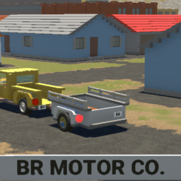  The Small Open Air Trailer Ver 2 - White