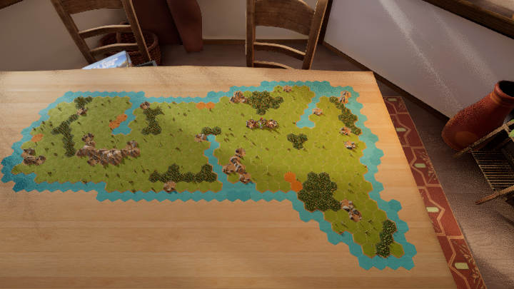 fertile lands with rivers