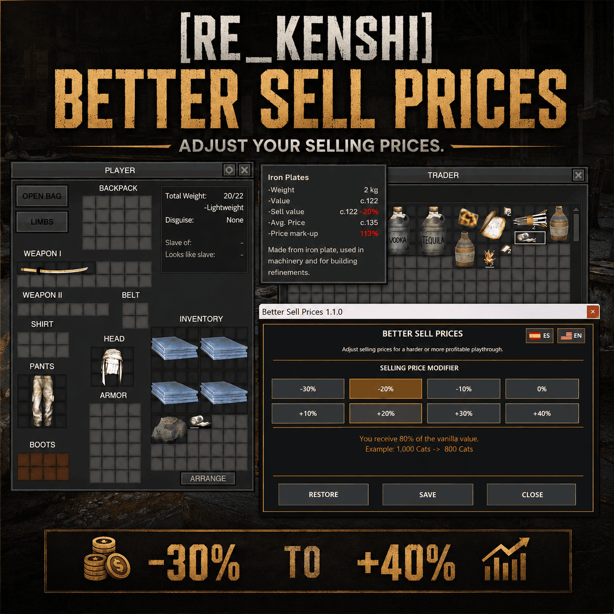 Better Sell Prices
