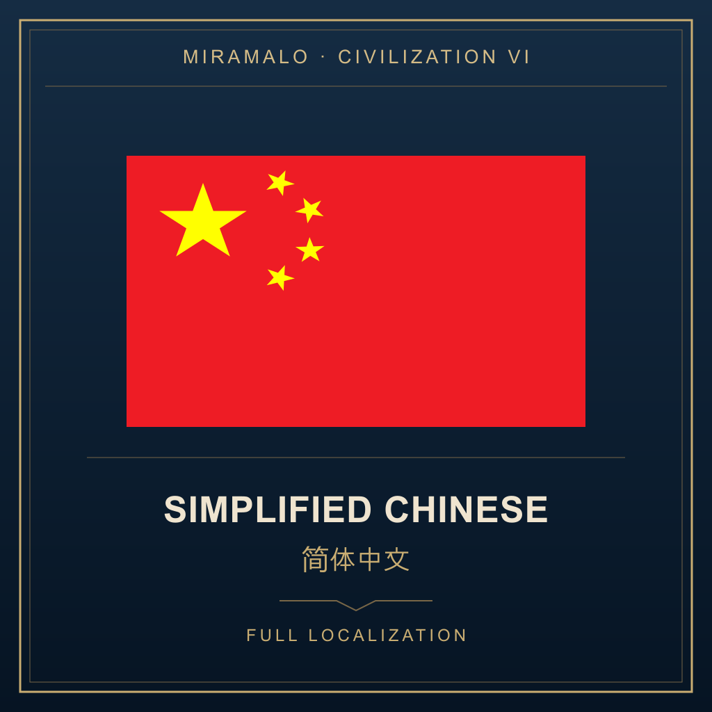 Full Localization: Simplified Chinese preview
