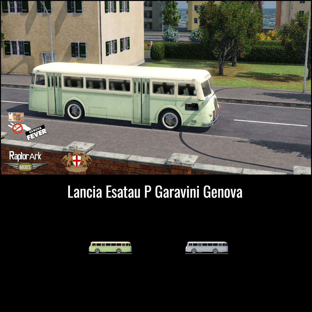 Lancia Esatau P Garavini Genova bus