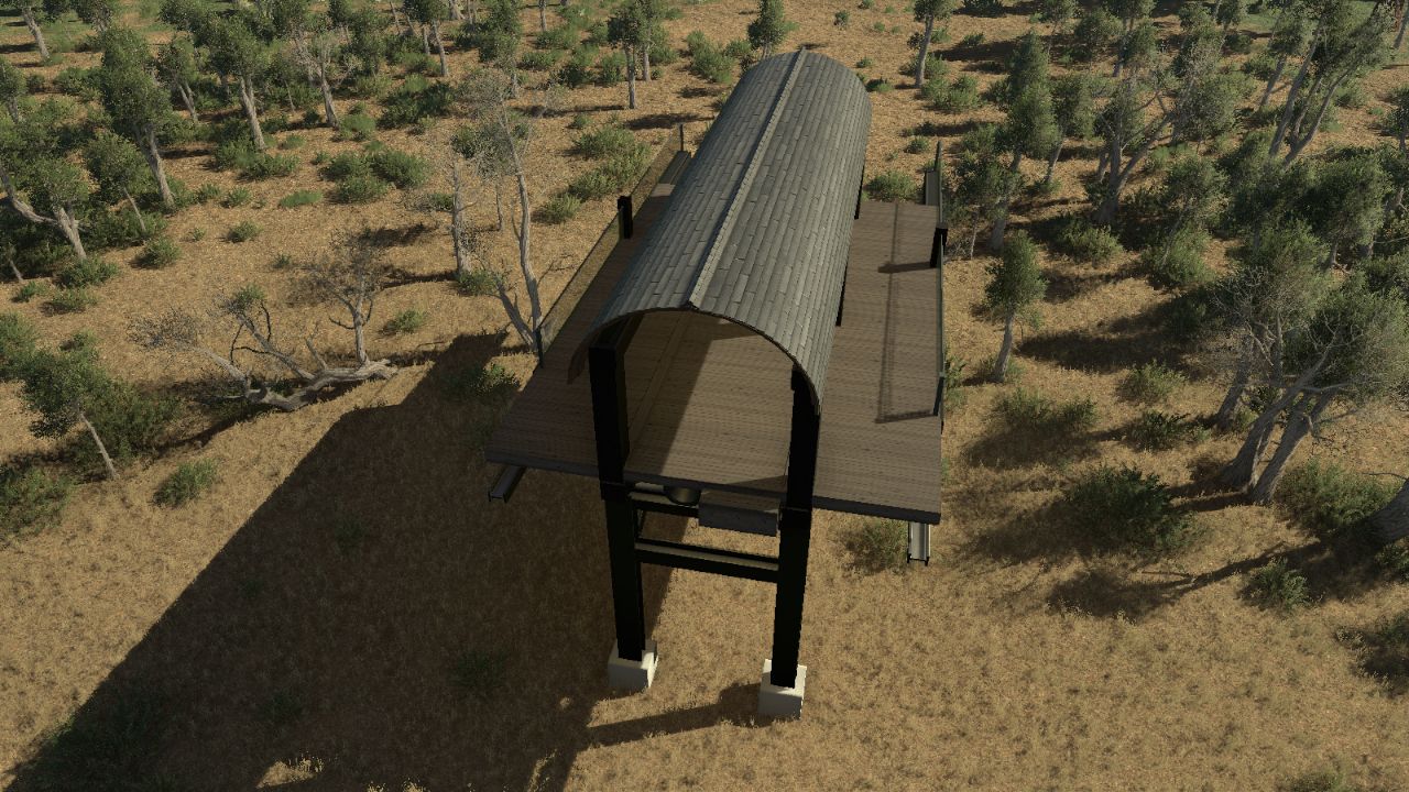 Raised Walkway E8 Long Balcony Dual Main (Pro-Naturalist Pack)