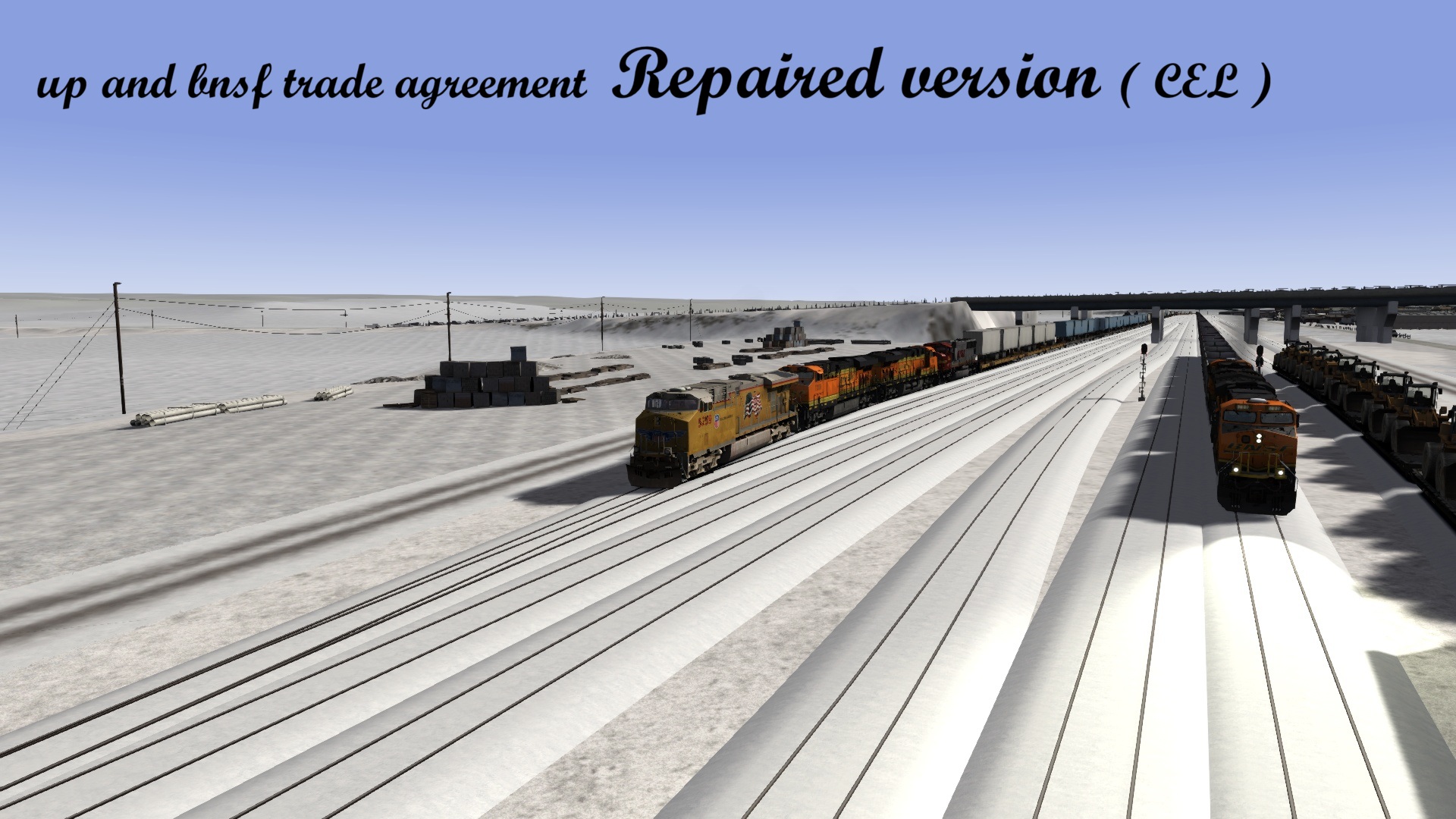 Copy of up and bnsf trade agreements. Repaired by  ( CEL )