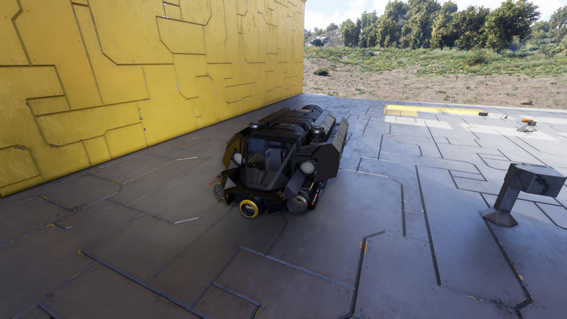 Tepid Pocket - Small Hydrogen Propelled Spaceship preview