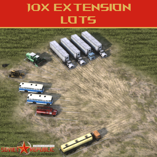 10x Vehicle Extension Lots