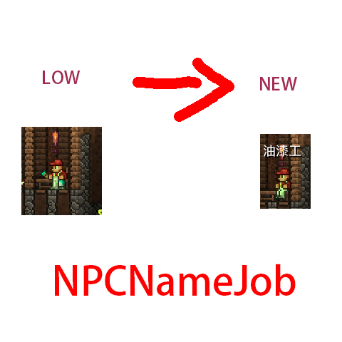 NPCNameJob – tModLoader Mod