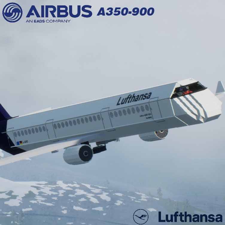 Softbody AIR LINER Airbus A350-900XWB Lufthansa