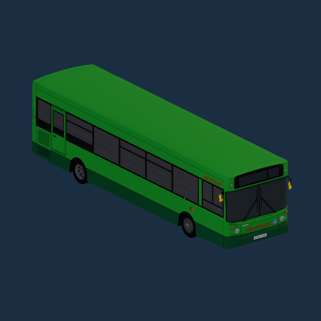 Dennis Dart ALX200 10.7m - Nu-Venture Green